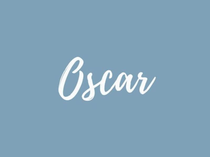 name Oscar mean