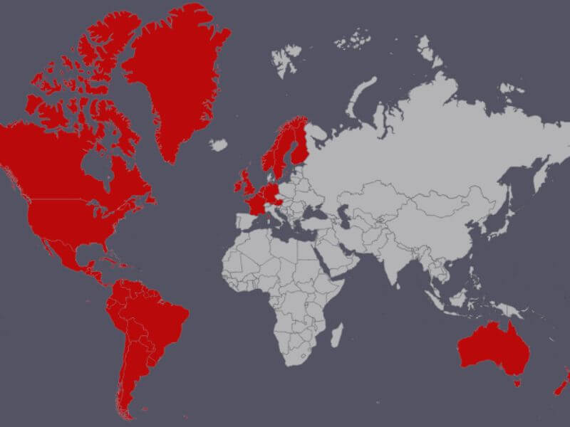  countries is Netflix in