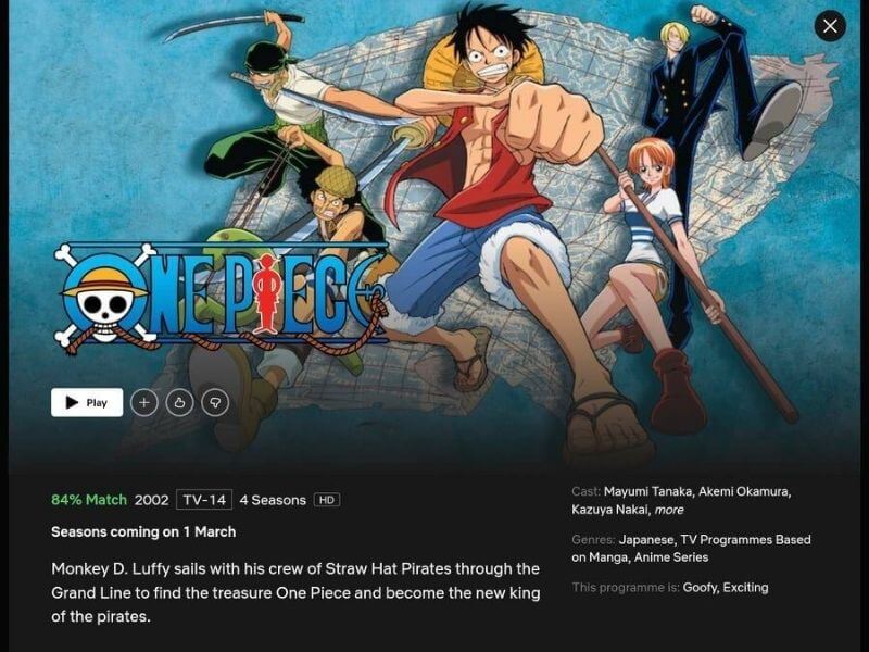 netflix have all of One Piece