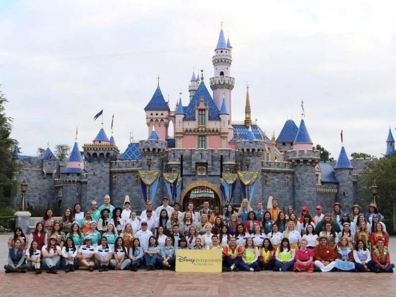 Disneyland employees make