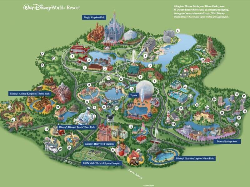 Disney own in Florida