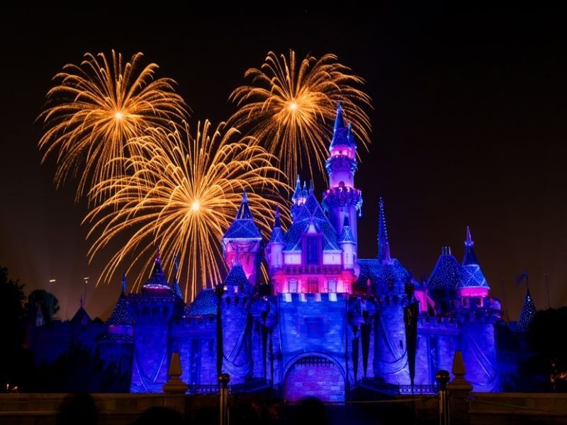  Disneyland fireworks