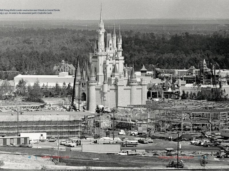 Disney World Built