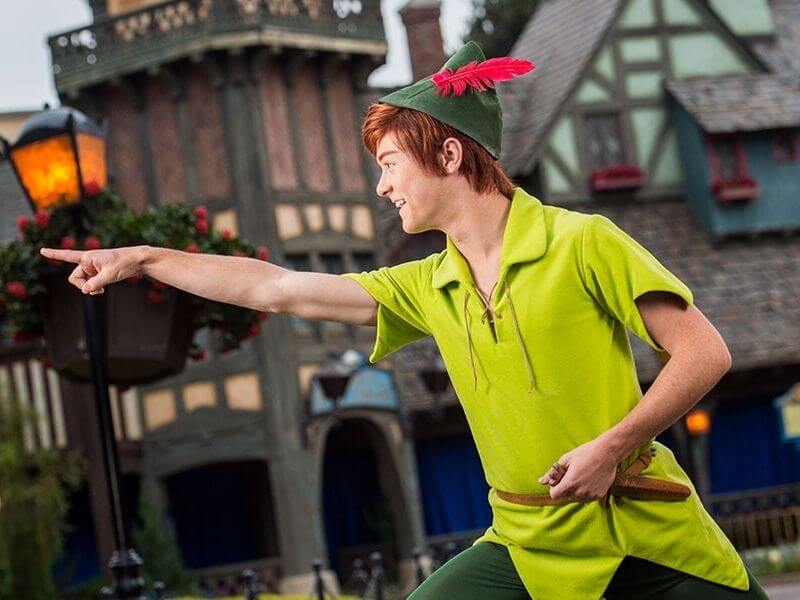 Peter Pan in Disney World