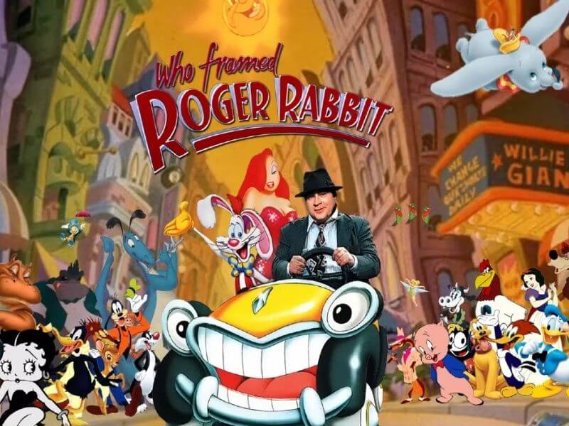  Framed Roger Rabbit Disney