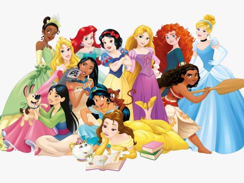 The 15 Disney Princesses
