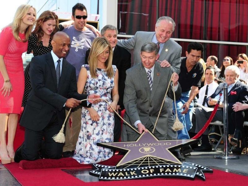 Jennifer Aniston on the Hollywood Walk Of Fame