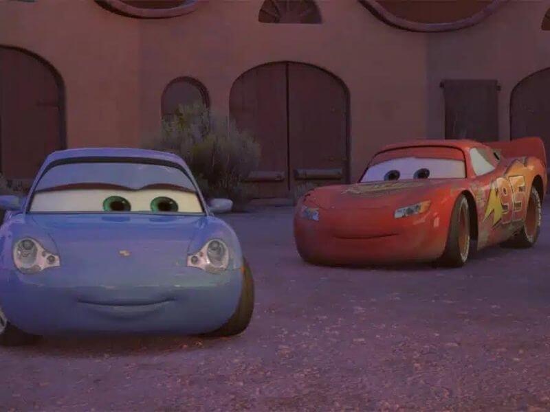 The Cars names in the movie Cars